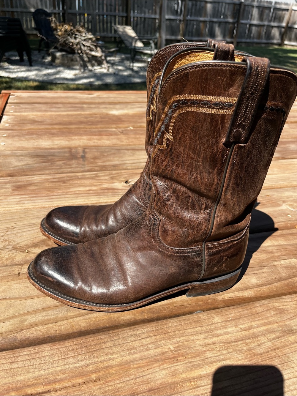 Men’s Lucchese Roper Boots